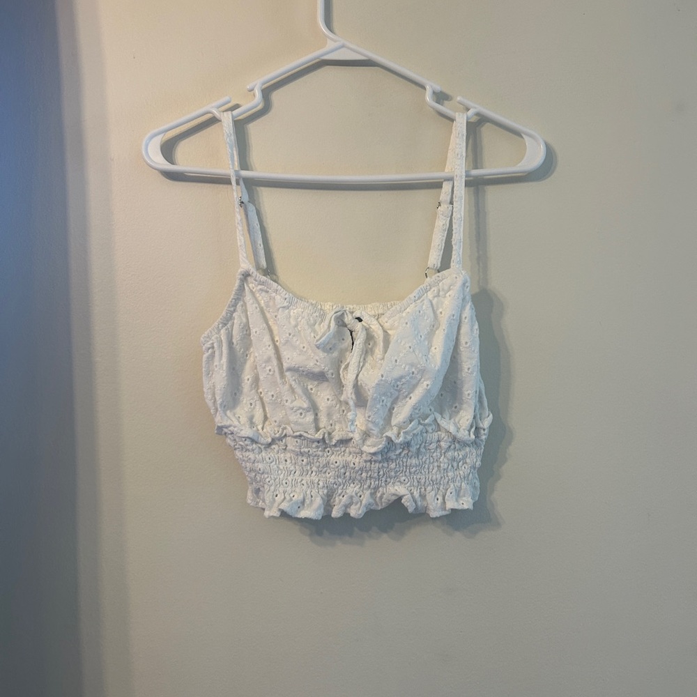 White tank top